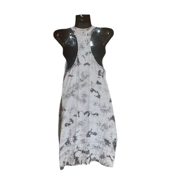 LA’t by L’AGENCE 100% Cotton Dip Dye Oversized Two Pockets Tank Dress XS - Picture 3 of 5